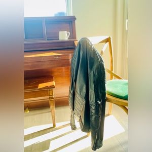 DIESEL Men leather jacket size M